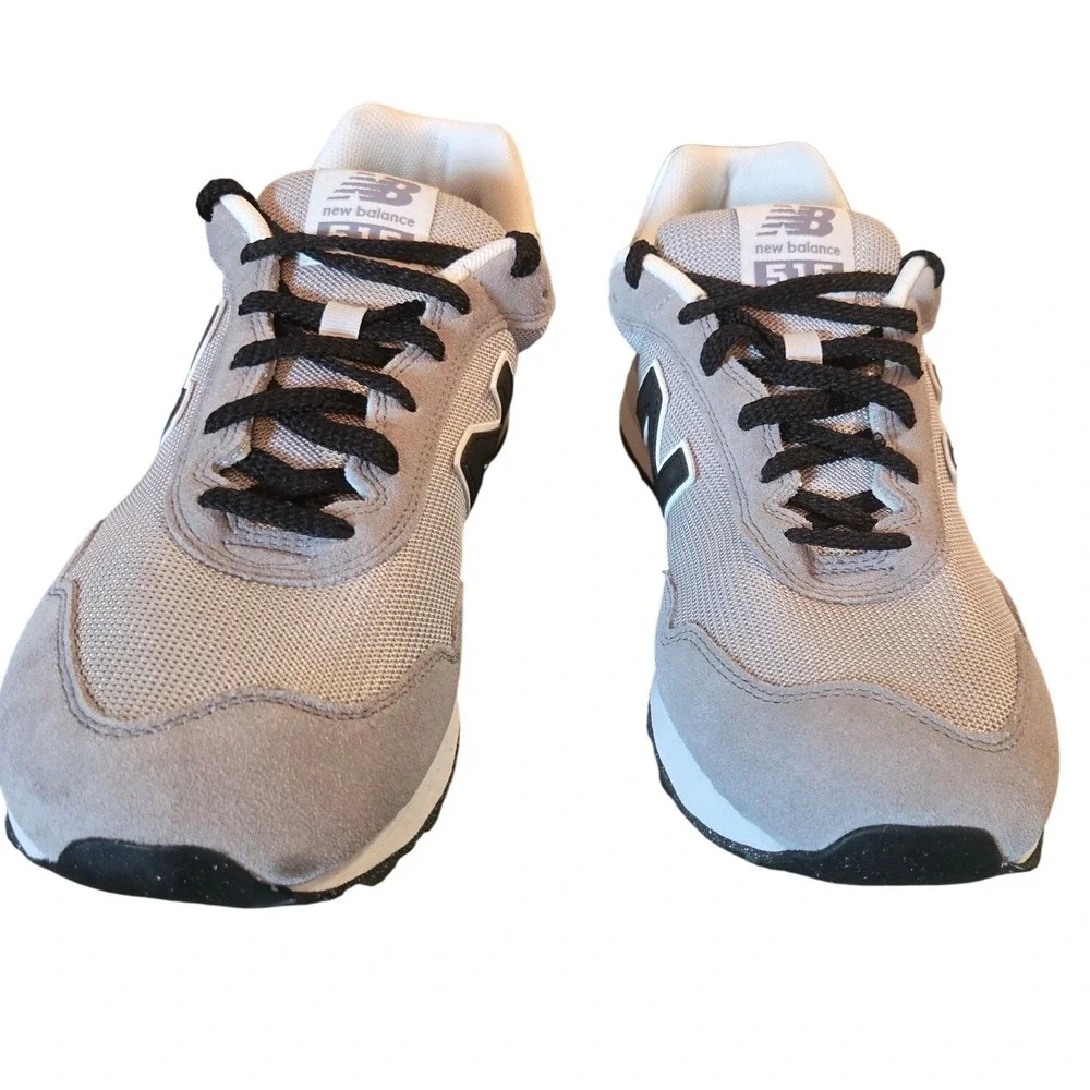 New Balance 515 ML515AGG Gray Black Retro Running Sneakers Men's‎ 10.5